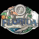 Sports Jewelry & Accessories Sports Accessories - Florida Wildlife Enameled Belt Buckle JM Sports-7