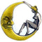 Sports Jewelry & Accessories Sports Accessories - Girl on the Moon Enameled Belt Buckle JM Sports-7