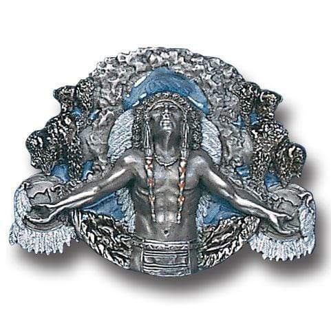 Sports Jewelry & Accessories Sports Accessories - Great Spirit Enameled Belt Buckle JM Sports-7