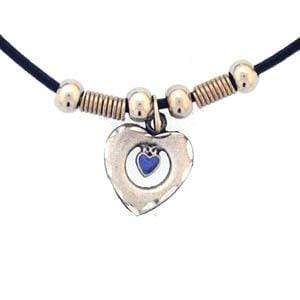 Sports Jewelry & Accessories Sports Accessories - Heart in Heart Adjustable Cord Necklace JM Sports-7