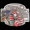 Sports Jewelry & Accessories Sports Accessories - I'll Give Up My Gun Enameled Belt Buckle JM Sports-7