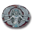Sports Jewelry & Accessories Sports Accessories - Indian Great Spirit Enameled Belt Buckle JM Sports-7