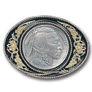 Sports Jewelry & Accessories Sports Accessories - Indian Head Nickel Vivatone Belt Buckle JM Sports-7