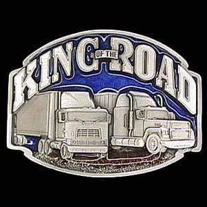 Sports Jewelry & Accessories Sports Accessories - King of the Road Enameled Belt Buckle JM Sports-7