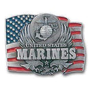 Sports Jewelry & Accessories Sports Accessories - Marines Enameled Belt Buckle JM Sports-7