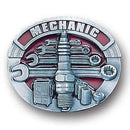 Sports Jewelry & Accessories Sports Accessories - Mechanic 3D Enameled Belt Buckle JM Sports-7