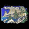 Sports Jewelry & Accessories Sports Accessories - Michigan Enameled Belt Buckle JM Sports-7