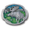 Sports Jewelry & Accessories Sports Accessories - Moose Antiqued Belt Buckle JM Sports-7