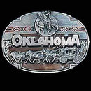 Sports Jewelry & Accessories Sports Accessories - Oklahoma Enameled Belt Buckle JM Sports-7
