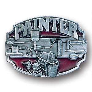 Sports Jewelry & Accessories Sports Accessories - Painter 3D Enameled Belt Buckle JM Sports-7