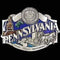 Sports Jewelry & Accessories Sports Accessories - Pennsylvania Enameled Belt Buckle JM Sports-7