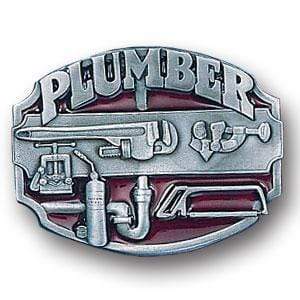 Sports Jewelry & Accessories Sports Accessories - Plumber Enameled Belt Buckle JM Sports-7