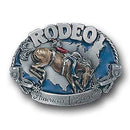 Sports Jewelry & Accessories Sports Accessories - Rodeo Horse Rider Enameled Belt Buckle JM Sports-7