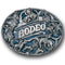 Sports Jewelry & Accessories Sports Accessories - Rodeo Rope Border Enameled Belt Buckle JM Sports-7
