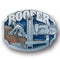 Sports Jewelry & Accessories Sports Accessories - Roofer Split Image Enameled Belt Buckle JM Sports-7
