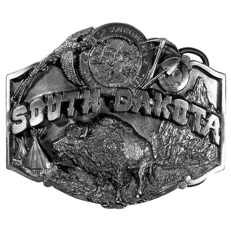 Sports Jewelry & Accessories Sports Accessories - S. Dakota Antiqued Belt Buckle JM Sports-7
