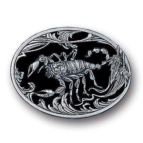 Sports Jewelry & Accessories Sports Accessories - Scorpion (Diamond Cut) Enameled Belt Buckle JM Sports-7