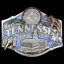 Sports Jewelry & Accessories Sports Accessories - Tennessee Enameled Belt Buckle JM Sports-7