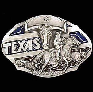 Sports Jewelry & Accessories Sports Accessories - Texas Longhorn Enameled Belt Buckle JM Sports-7