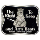 Sports Jewelry & Accessories Sports Accessories - The Right To Keep and Arm Bears Enameled Belt Buckle JM Sports-7