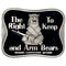 Sports Jewelry & Accessories Sports Accessories - The Right To Keep and Arm Bears Enameled Belt Buckle JM Sports-7
