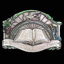 Sports Jewelry & Accessories Sports Accessories - The Word of God Enameled Belt Buckle JM Sports-7