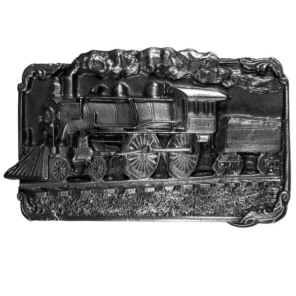 Sports Jewelry & Accessories Sports Accessories - Train Antiqued Belt Buckle JM Sports-7