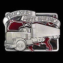 Sports Jewelry & Accessories Sports Accessories - Truckers Move America Enameled Belt Buckle JM Sports-7