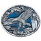 Sports Jewelry & Accessories Sports Accessories - Western Eagle/Feathers Enameled Belt Buckle JM Sports-7