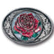Sports Jewelry & Accessories Sports Accessories - Western Rose Enameled Belt Buckle JM Sports-7