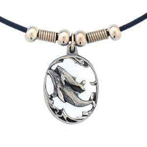 Sports Jewelry & Accessories Sports Accessories - Whale & Baby Adjustable Cord Necklace JM Sports-7
