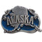 Sports Jewelry & Accessories Sports Jewelry & AccessoriesSports Accessories - Alaska State Enameled Belt Buckle JM Sports-7