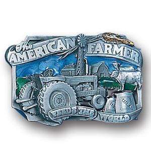 Sports Jewelry & Accessories Sports Jewelry & AccessoriesSports Accessories - American Farmer Enameled Belt Buckle JM Sports-7