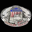 Sports Jewelry & Accessories Sports Jewelry & AccessoriesSports Accessories - American Trucker Enameled Belt Buckle JM Sports-7
