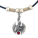 Sports Jewelry & Accessories Sports Jewelry & AccessoriesSports Accessories - Battle Ax with Dragon Adjustable Cord Necklace JM Sports-7