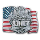 Sports Jewelry & AccessoriesSports Accessories - Army Enameled Belt Buckle-Jewelry & Accessories,Buckles,Enameled Buckles,-JadeMoghul Inc.