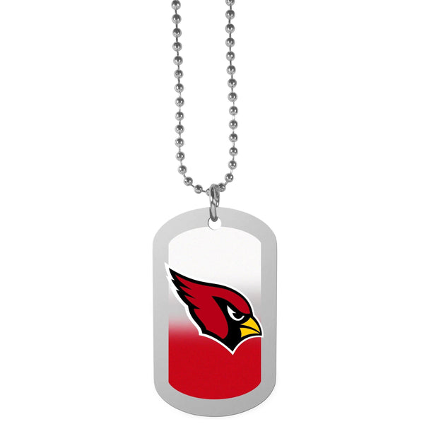 Sports Jewelry NFL - Arizona Cardinals Team Tag Necklace JM Sports-7