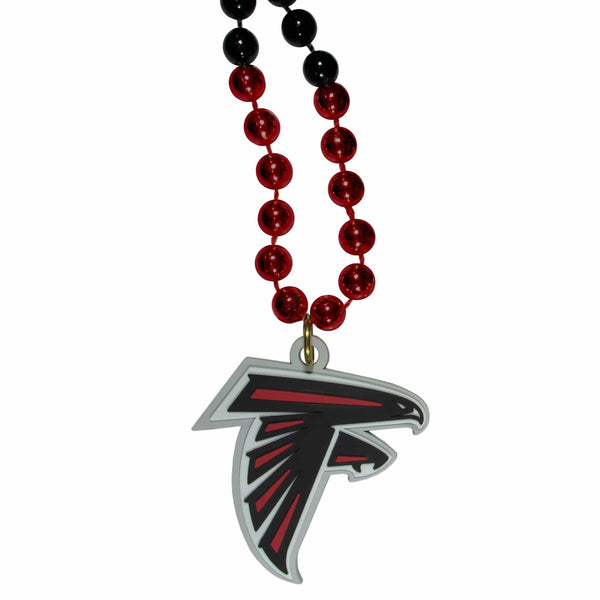 Sports Jewelry NFL - Atlanta Falcons Mardi Gras Bead Necklace JM Sports-7