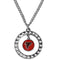 Sports Jewelry NFL - Atlanta Falcons Rhinestone Hoop Necklace JM Sports-7