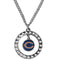 Sports Jewelry NFL - Chicago Bears Rhinestone Hoop Necklace JM Sports-7