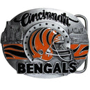 Sports Jewelry NFL - Cincinnati Bengals Team Belt Buckle JM Sports-7