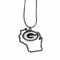Sports Jewelry NFL - Green Bay Packers State Charm Necklace JM Sports-7