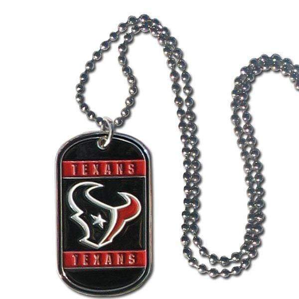 Sports Jewelry NFL - Houston Texans Tag Necklace JM Sports-7