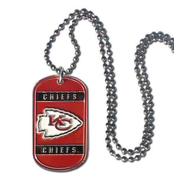 Sports Jewelry NFL - Kansas City Chiefs Tag Necklace JM Sports-7