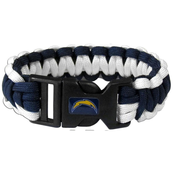 Sports Jewelry NFL - Los Angeles Chargers Survivor Bracelet JM Sports-7
