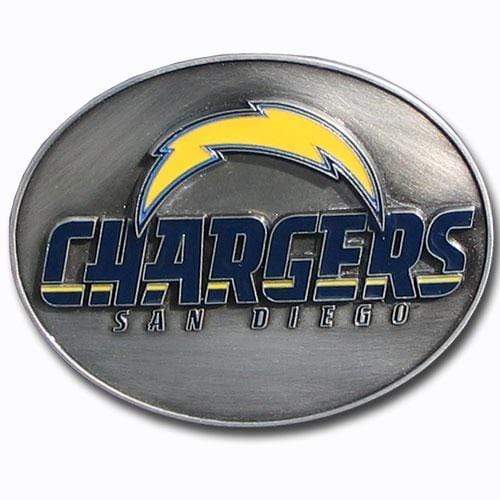 Sports Jewelry NFL - Los Angeles Chargers Team Belt Buckle JM Sports-7