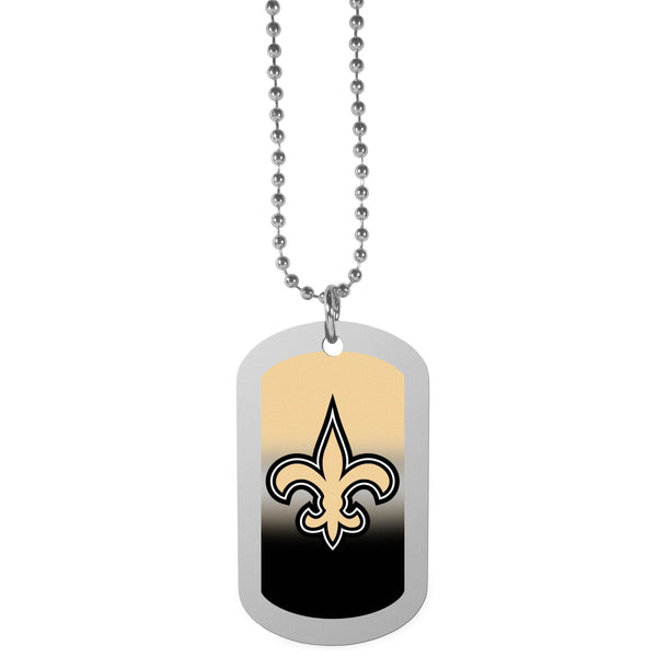 Sports Jewelry NFL - New Orleans Saints Team Tag Necklace JM Sports-7
