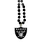 Sports Jewelry NFL - Oakland Raiders Mardi Gras Bead Necklace JM Sports-7