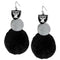 Sports Jewelry NFL - Oakland Raiders Pom Pom Earrings JM Sports-7