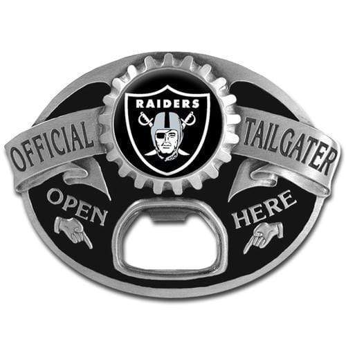 Sports Jewelry NFL - Oakland Raiders Tailgater Belt Buckle JM Sports-7